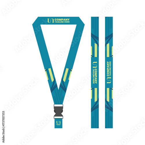Office and company ID card lanyards