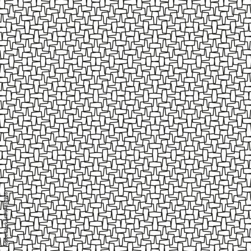 Labyrinth pattern design. Geometric maze texture. Abstract tile background. Vector braid illustration.
