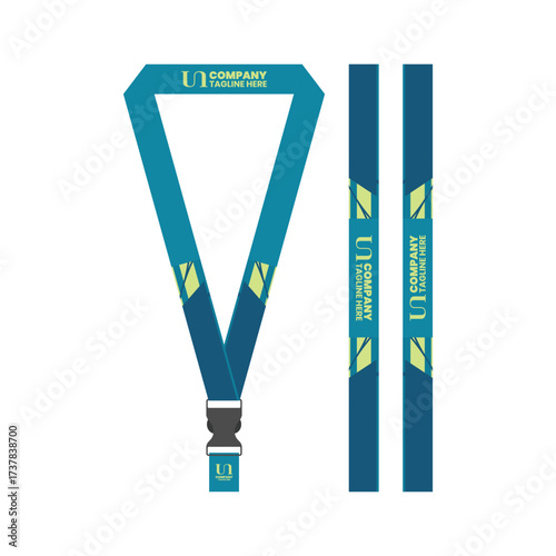 Office and company ID card lanyards