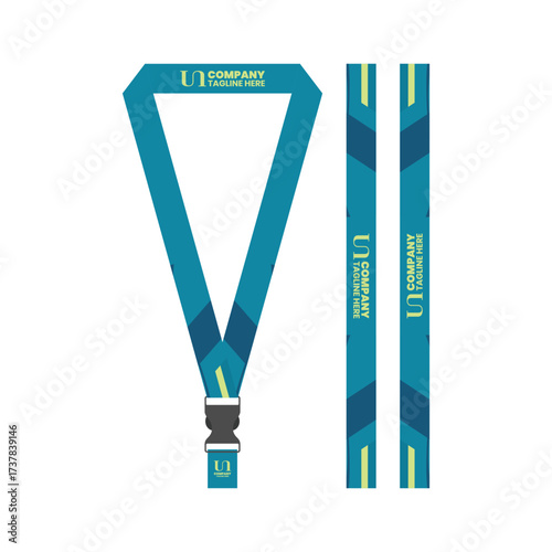 Office and company ID card lanyards