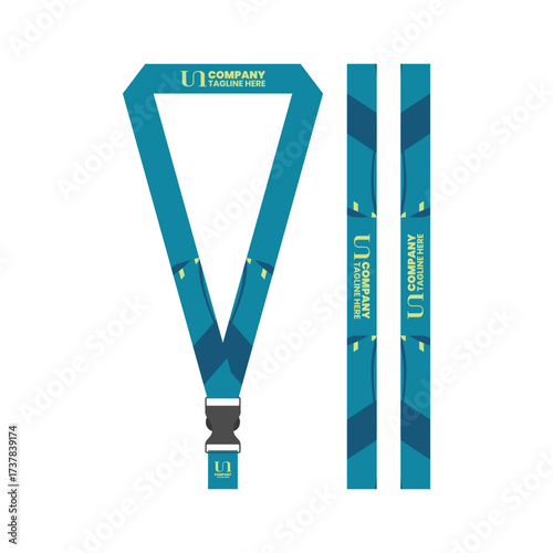 Office and company ID card lanyards