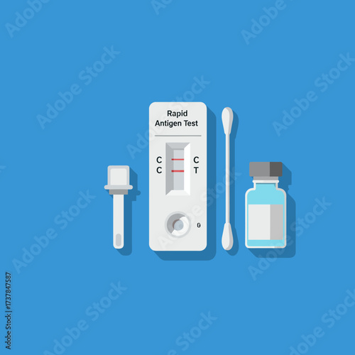 Rapid Antigen Test Kit for Coronavirus Self Diagnosis.