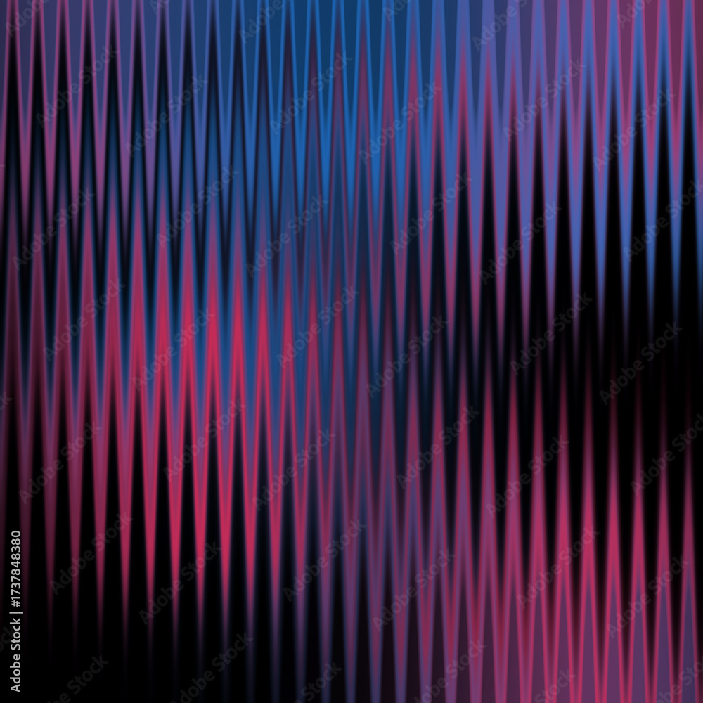 Fototapeta premium Dynamic background with vibrant blue and pink waves creates a modern, eye-catching abstract effect perfect for creative projects and stylish designs