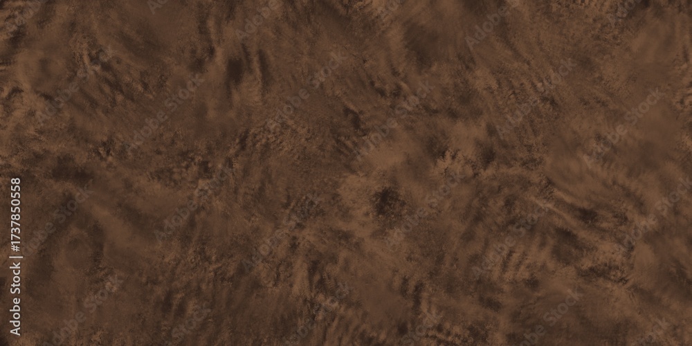 Naklejka premium Dark brown smeared textures with distressed patterns and vintage feel. Abstract texture, background. Horizontal backdrop. Creative projects, design.