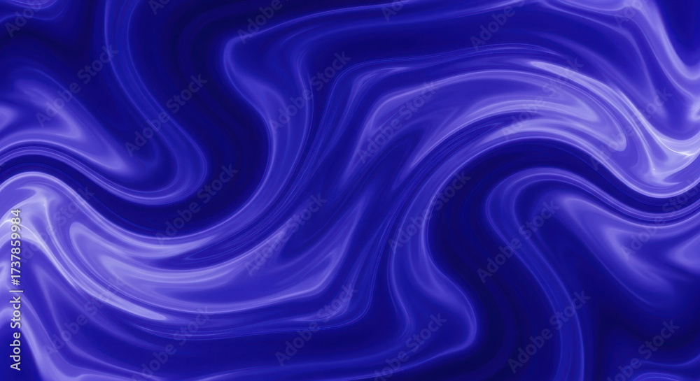 Obraz premium Abstract swirling blue and white texture background modern design element