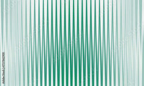 Abstract green and white background with vertical lines pattern design element