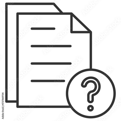Questionnaire Outline Icon