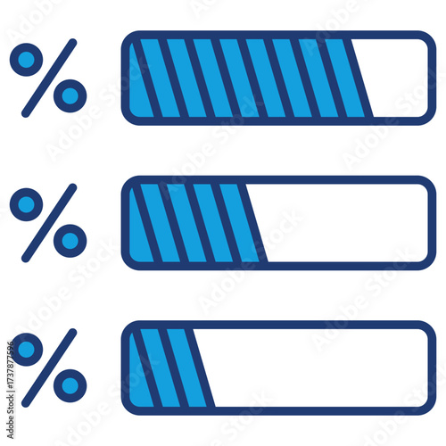 Poll Blue Icon