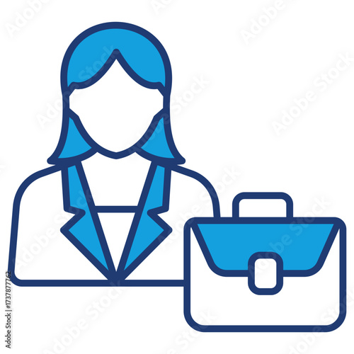 Client Blue Icon