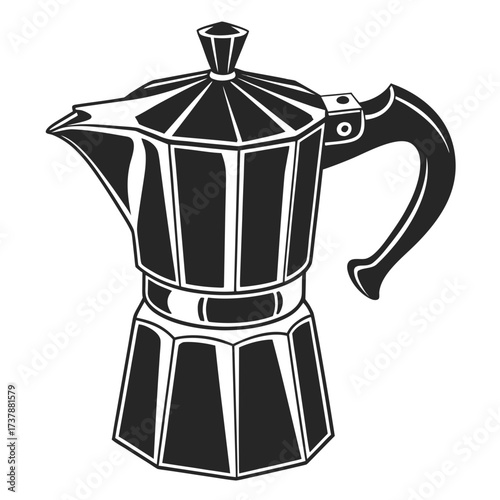 coffee maker isolated on white background