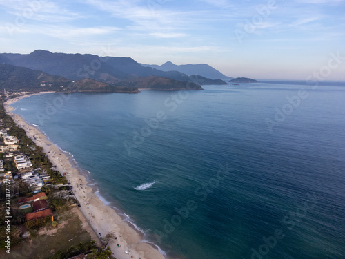 Wallpaper Mural Beautiful seaside beach on the north coast of São Paulo Torontodigital.ca