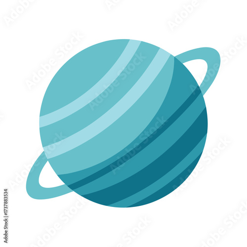 Wallpaper Mural Uranus illustration design Torontodigital.ca
