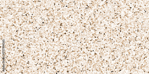Brown and white surface of terrazzo floor texture background. terrazzo stone mosaic texture. quartz surface for bathroom or kitchen countertop. rock stone marble backdrop textured illustration.