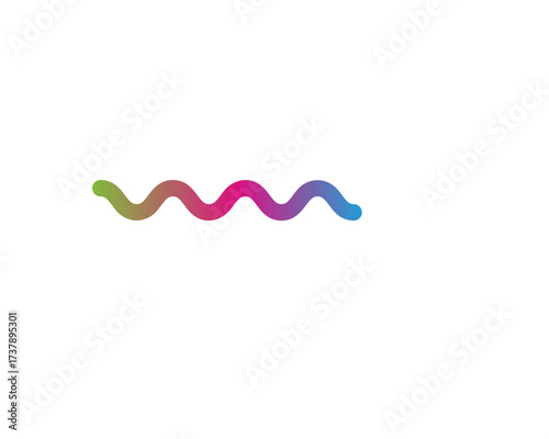 wave line music and sound vector equalizer logo