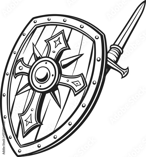 Shield and Sword A Symbol of Protection and Power
