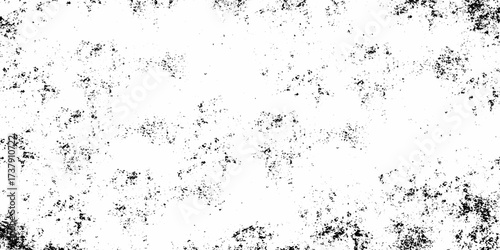 White, black dust overlay distress grungy grain, noise effect paint wall. small particles of debris and dust. crack and scratch dust paint concrete wall. subtle halftone grunge urban texture vector.