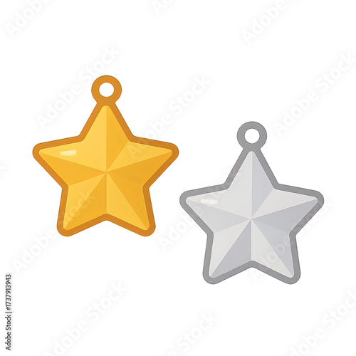 クリスマスの星型オーナメント｜Christmas Star Ornaments