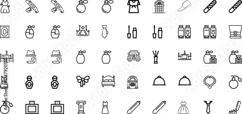 A Collection of Diverse Icons: Fashion, Beauty, Objects, and More