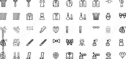 A Collection of Fashion, Beauty, and Accessory Icons