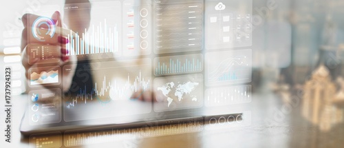 Interactive Digital Dashboard for Financial and Performance Analytics.