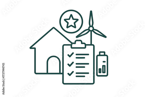Assessing sustainable home energy with renewable power and efficiency