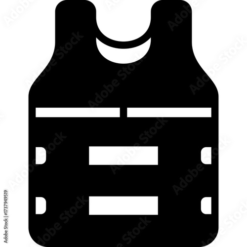 vest line icon