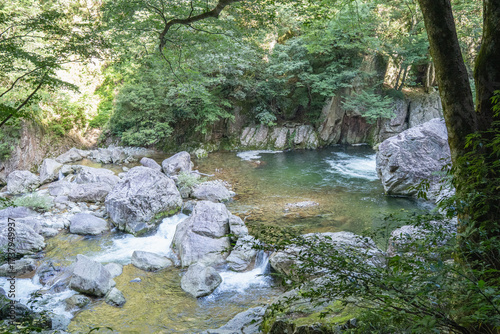 夏の三段峡 広島県安芸太田町