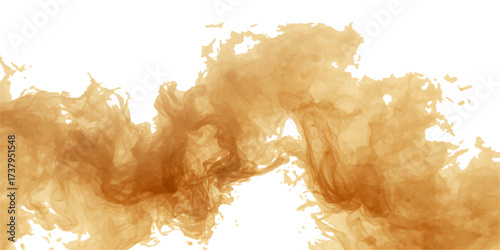 Abstract fiery background vector illustration with a texture of smoke, clouds, and light for a colorful sky effect