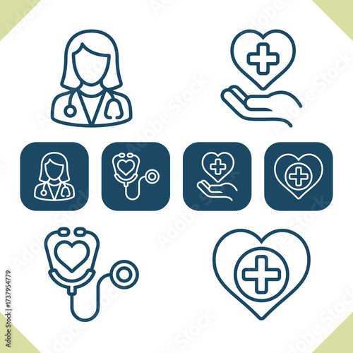 Cardiology Icons