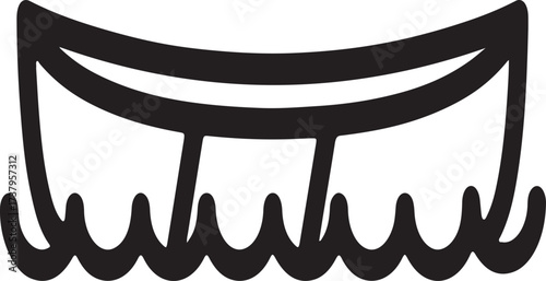black and white cow