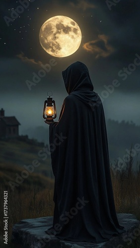 halloween night in the mountains