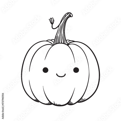  Collection of black and white line sketches for a holiday.