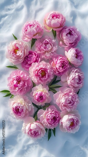 bouquet of pink roses