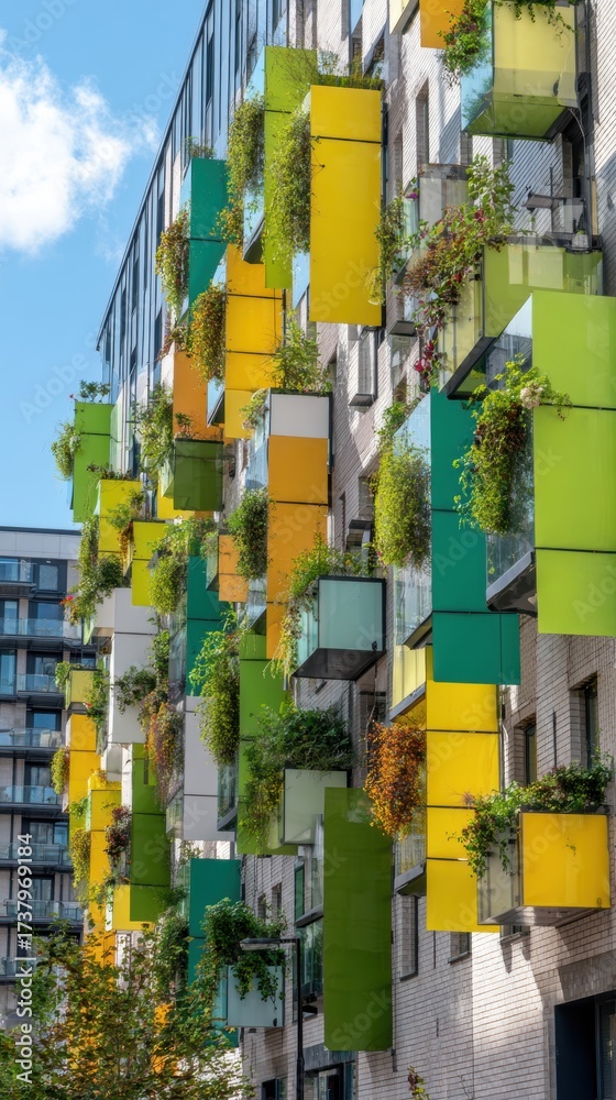 Obraz premium Streamlined Balcony Banner Installation Workflow: From Template to Final Installation