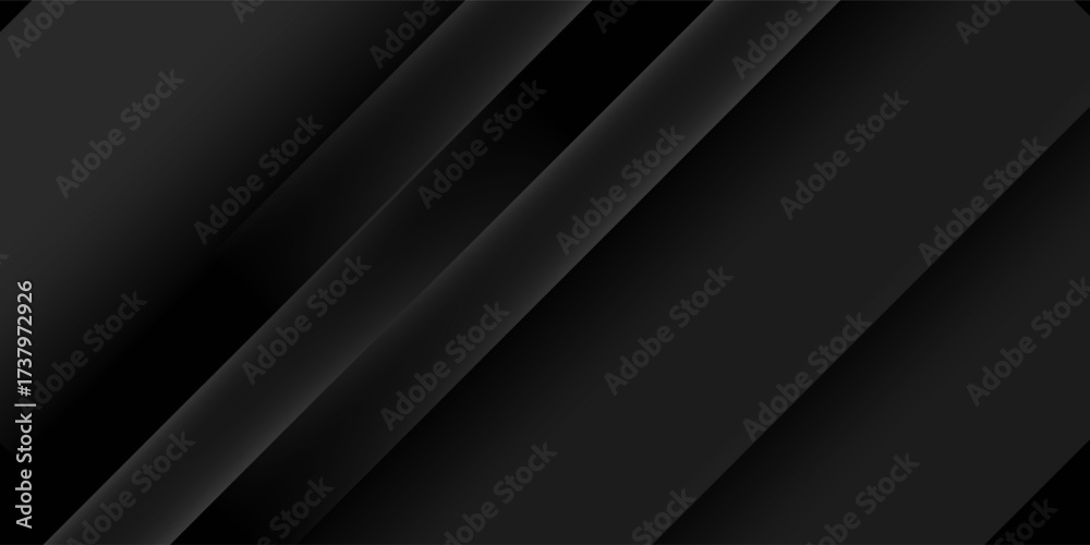 Fototapeta premium minimalist banner black geometric abstract background