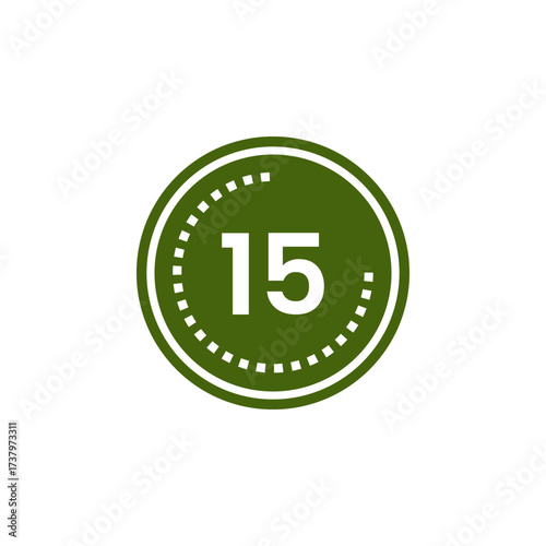 Number icon vector illustration. Infographic number icon vector. number icon vector