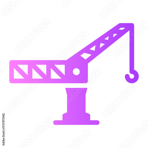 crane gradient icon