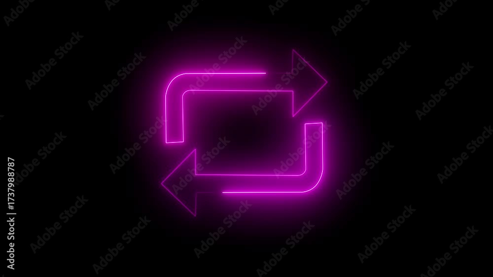 Bright blue glowing neon light lines on a black texture backdrop with a digital art design Bright blue glowing neon light lines on a black texture backdrop with a digital art design