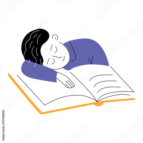 Sleeping Student