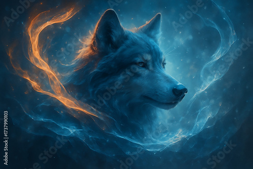 Spirit of the Elemental Wolf
