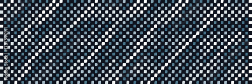 Race checker flag seamless pattern. Checkered pattern. Banner seamless chessboard, checkerboard texture. Wide checker grid background. Square black and white rally checker texture
