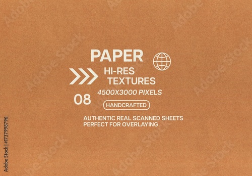 Authentic Kraft Paper Textures