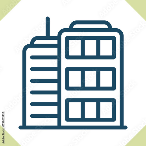 Office Buildings Icon
