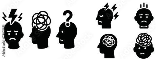 Understanding mental health through various emotional expressions and visual symbols for awareness and support