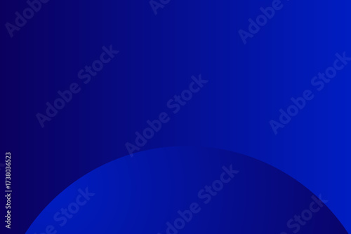 Abstract blue background Dynamic shapes composition.
