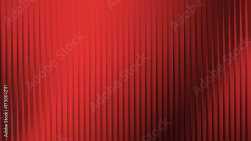 Bold red abstract vertical lines with dark gradient effect