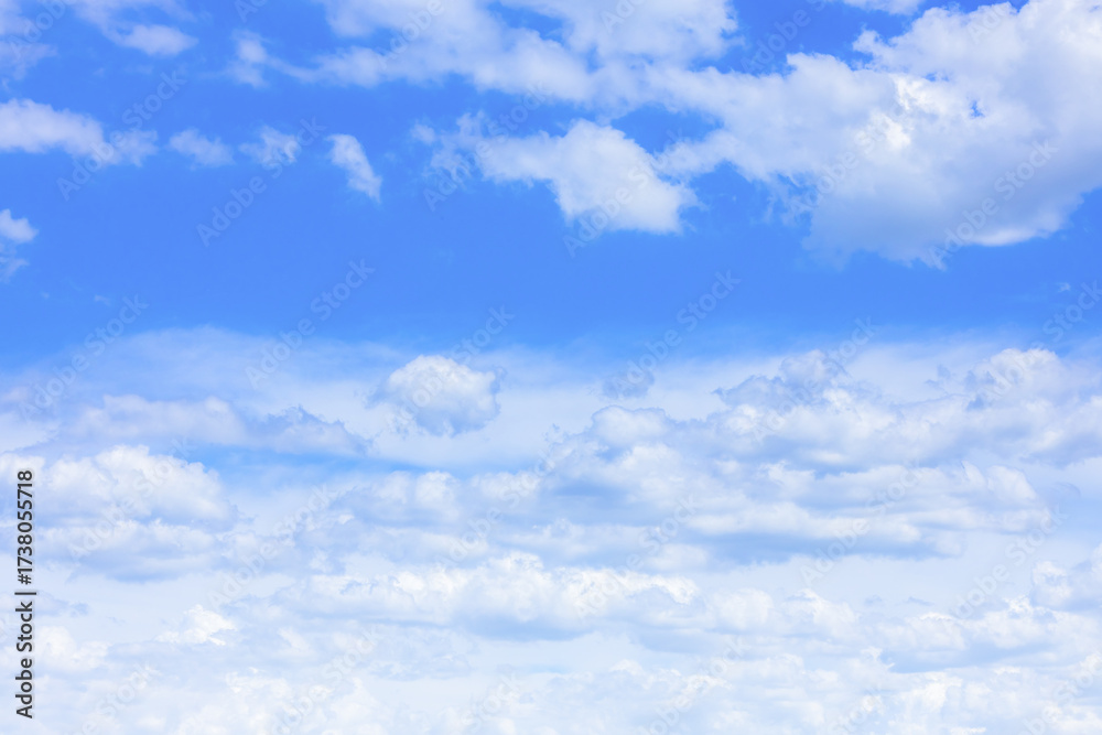 Fototapeta premium 青空と白い雲 