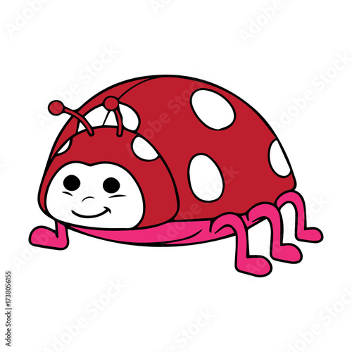 Cartoon Ladybug