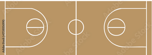 Basketball Court Icon