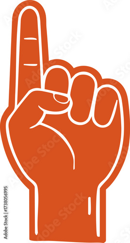 Number One Foam Finger
